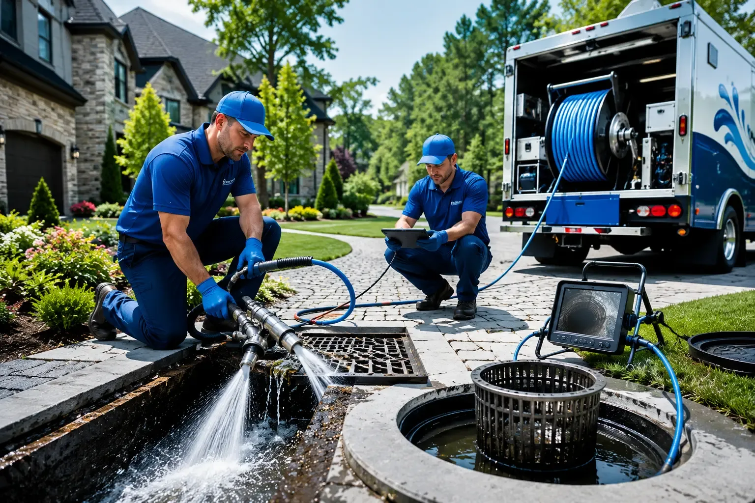 Local outdoor drain cleaning professionals in Westville, IN